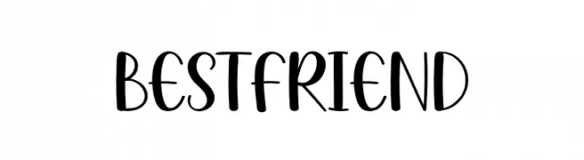Best Friend  Fuentes Gratis Descargar