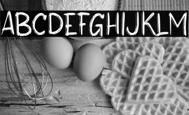 Best Friend Font examples