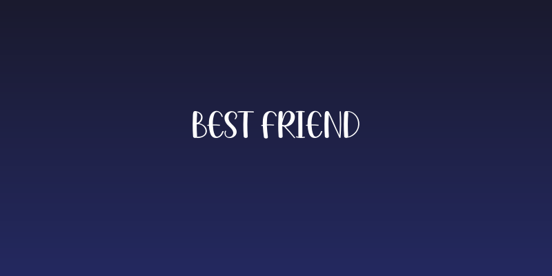 Best Friend Social Header