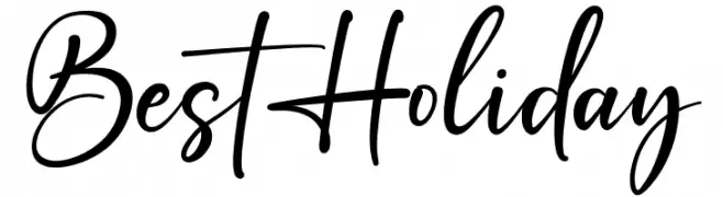 Best Holiday Fonte