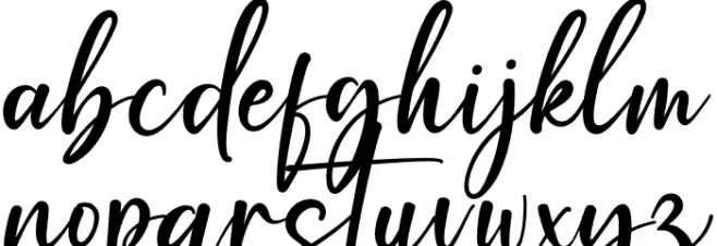 Best Holiday Fonte MINÚSCULAS