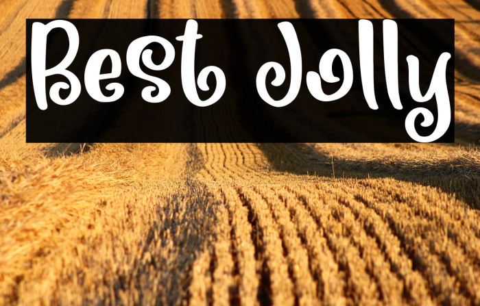 Best Jolly Example 1