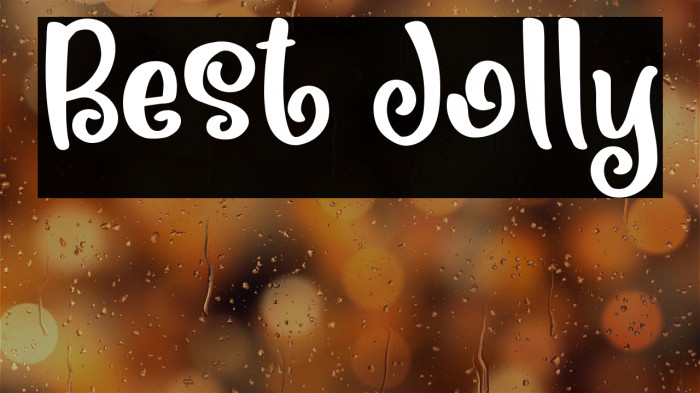 Best Jolly Example 2