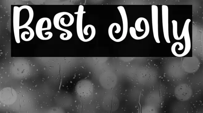 Best Jolly Шрифта examples