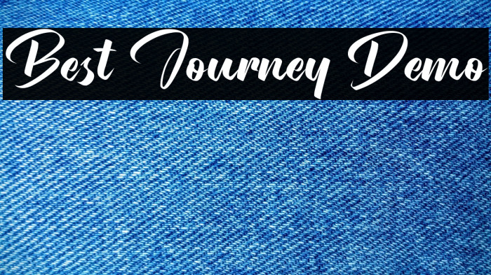 Best Journey Demo Example 1