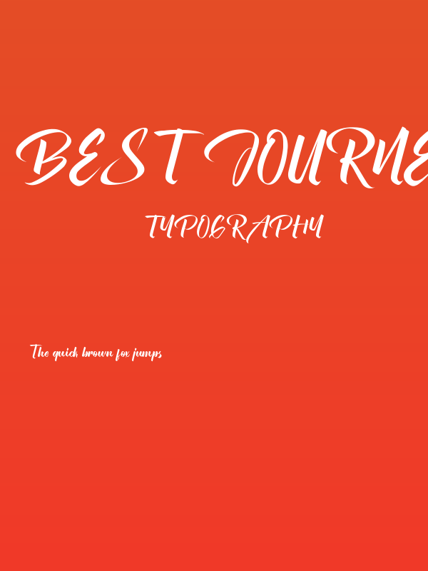Best Journey Demo Poster