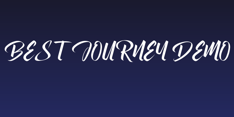 Best Journey Demo Social Header