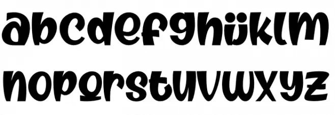 Best Kids خط أحرف صغيرة