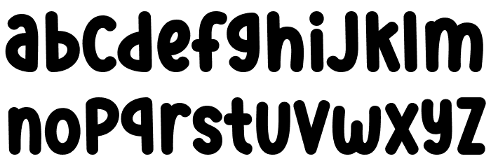 Best School Font LOWERCASE