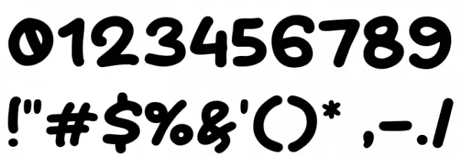 Best Sugar Font OTHER CHARS