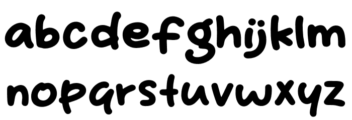 Best Sugar Font LOWERCASE
