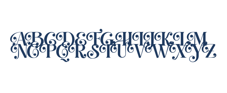 Best Swashed PERSONAL USE Regular Uppercase