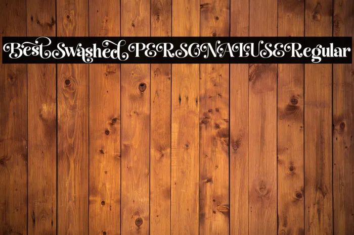 Best Swashed PERSONAL USE Regular Example 1