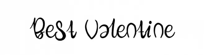 Best Valentine  Fuentes Gratis Descargar