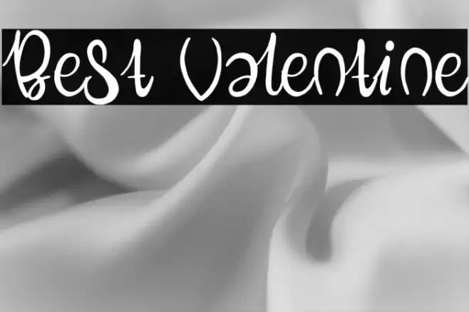 Best Valentine Font examples