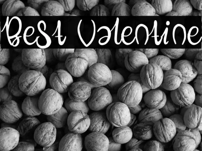 Best Valentine Font examples
