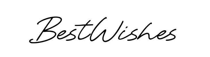 Best Wishes  Free Fonts Download