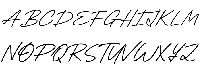 Best Wishes Schriftart Groß