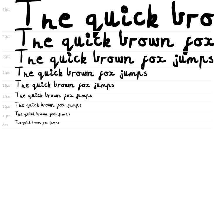 Best font ever Waterfall