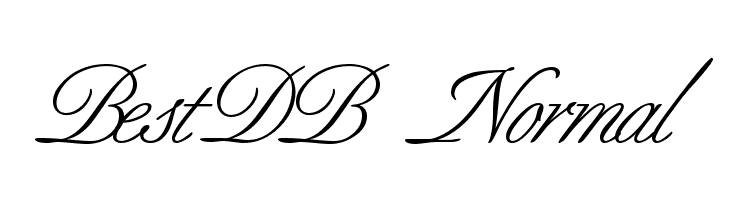 BestDB Normal Font