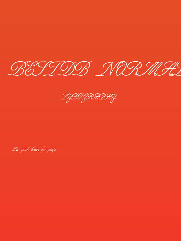 BestDB Normal Poster