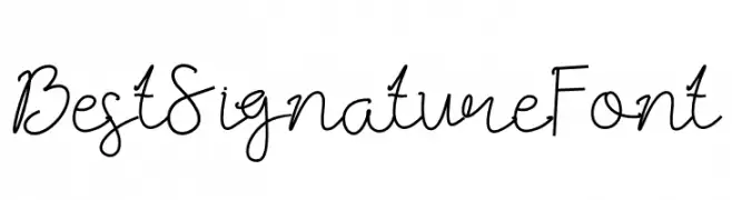 BestSignatureFont  font caratteri gratis