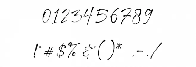 BestSoullmate Font OTHER CHARS