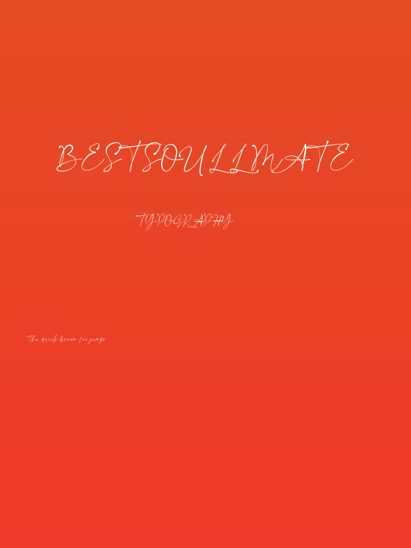 BestSoullmate Poster