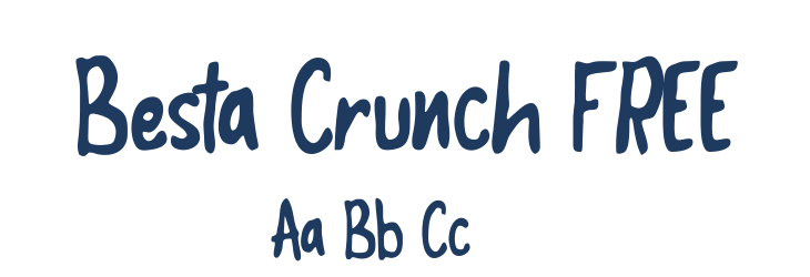 Besta Crunch FREE Font Preview