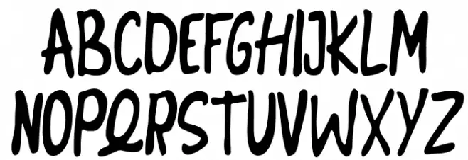 Besta Crunch FREE Polices MAJUSCULES