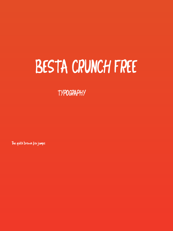 Besta Crunch FREE Poster