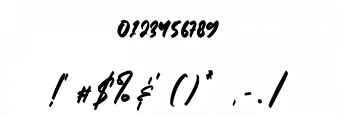 Bestallie 字体 其它煤焦