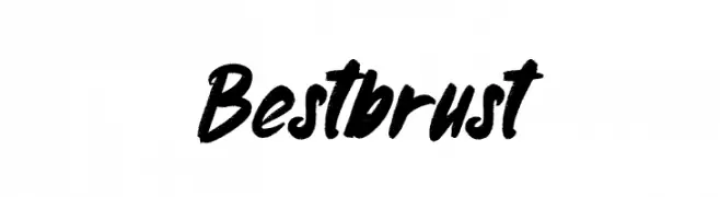 Bestbrust  フリーフォントのダウンロード