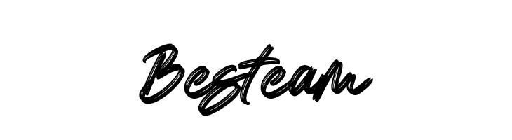 Besteam  Frei Schriftart Herunterladen