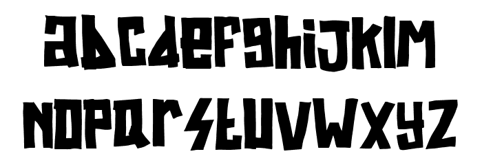 Bestee Houwer Font LOWERCASE