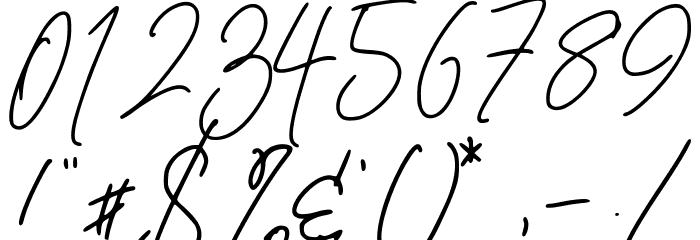 Bestermind Font OTHER CHARS