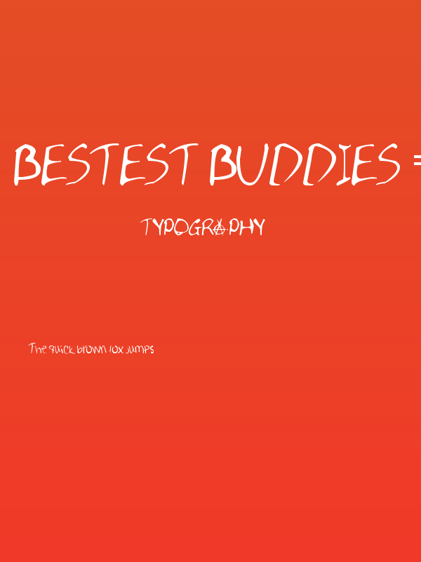 Bestest Buddies =] Poster