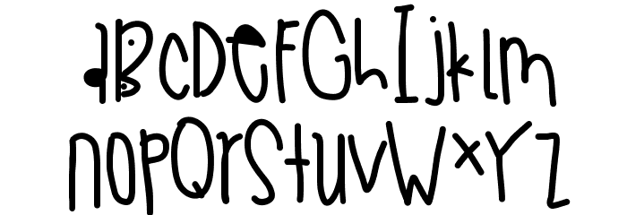 BestestWithYou Font LOWERCASE