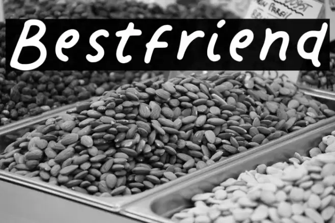 Bestfriend Font examples