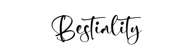 Bestiality  नि: शुल्क फ़ॉन्ट्स डाउनलोड