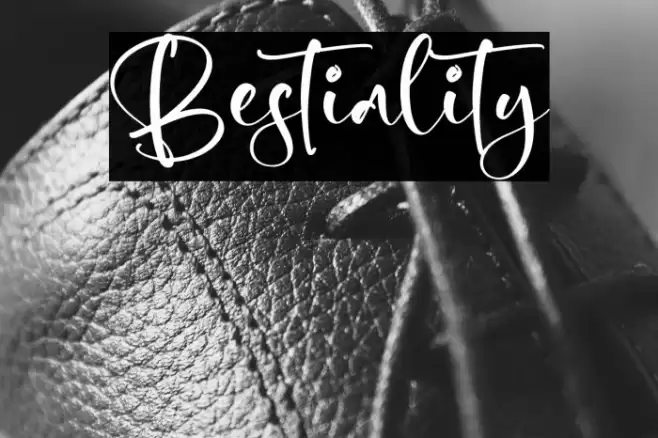 Bestiality Caratteri examples