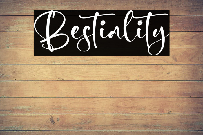 Bestiality Example 2