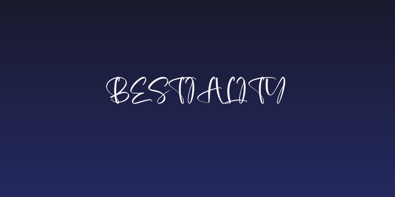 Bestiality Social Header