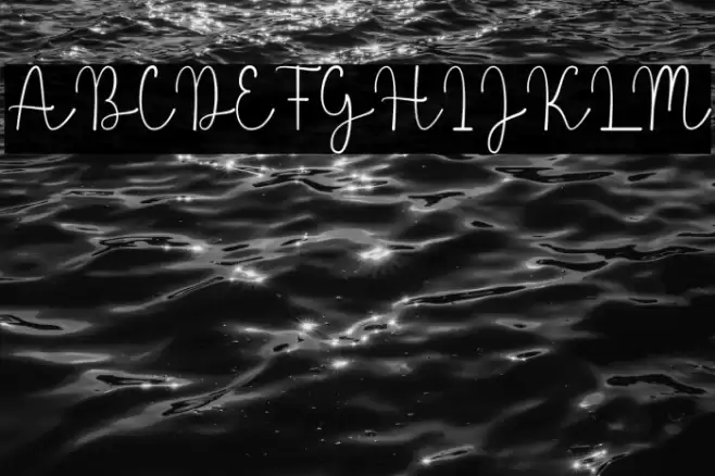 Bestiana Schriftart examples