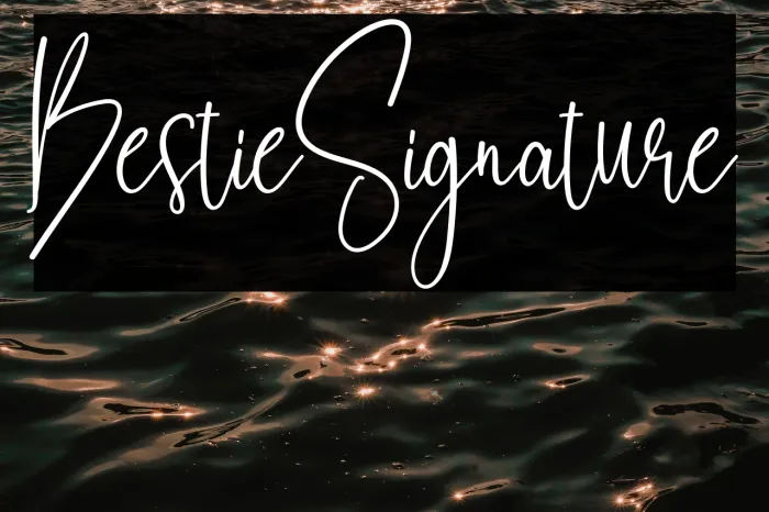 Bestie Signature Example 2