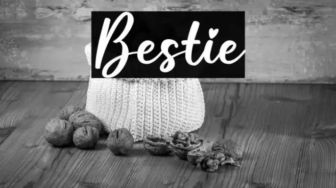 Bestie Font examples
