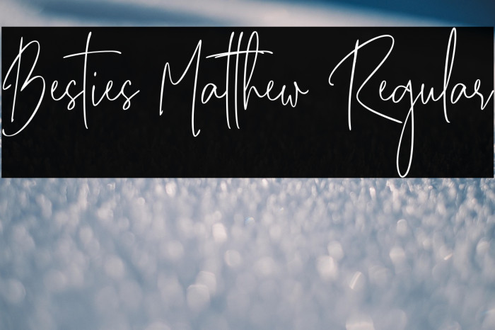 Besties Matthew Regular Example 3