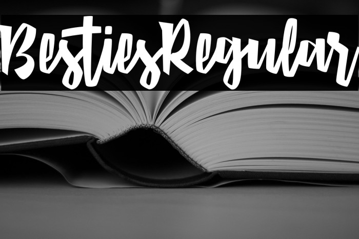 BestiesRegular Example 1
