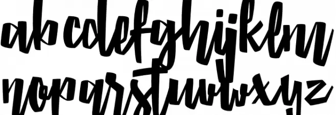 BestiesRegular फ़ॉन्ट लोअरकेस