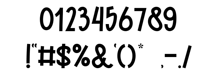 Bestiest Labs Font OTHER CHARS